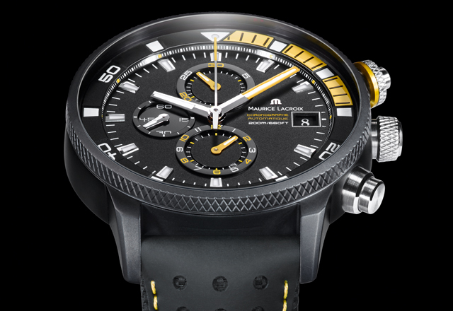 Maurice Lacroix drives supercharged watch to Basel