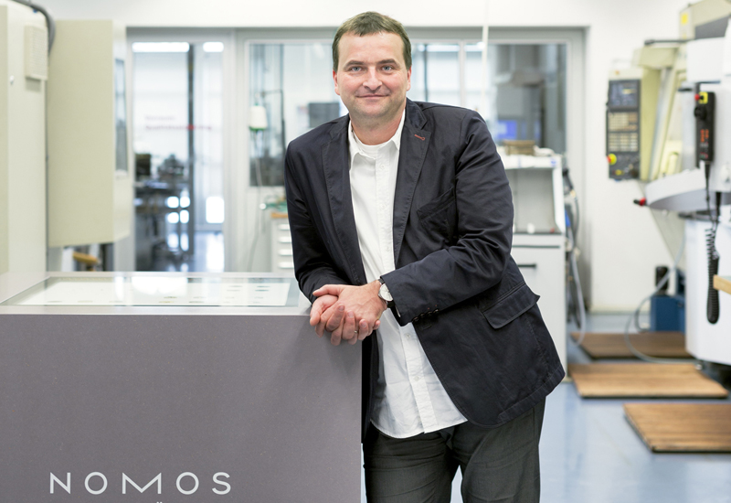 Q A Nomos Glash tte CEO Uwe Ahrendt