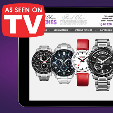 First Class Watches launches first TV ad campaign