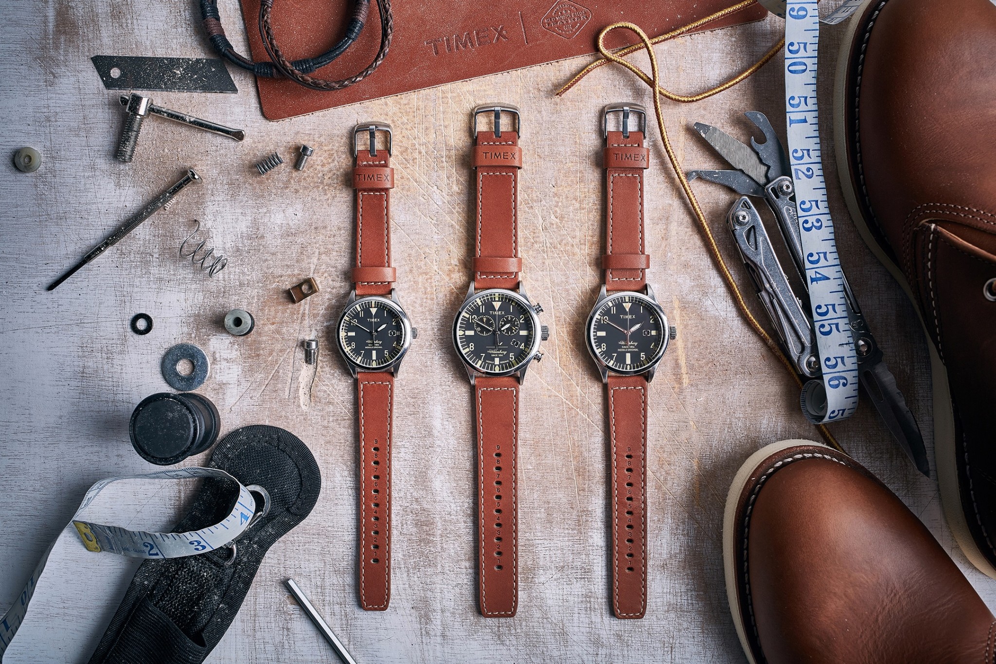 Timex puts the boot in with Red Wing collaboration