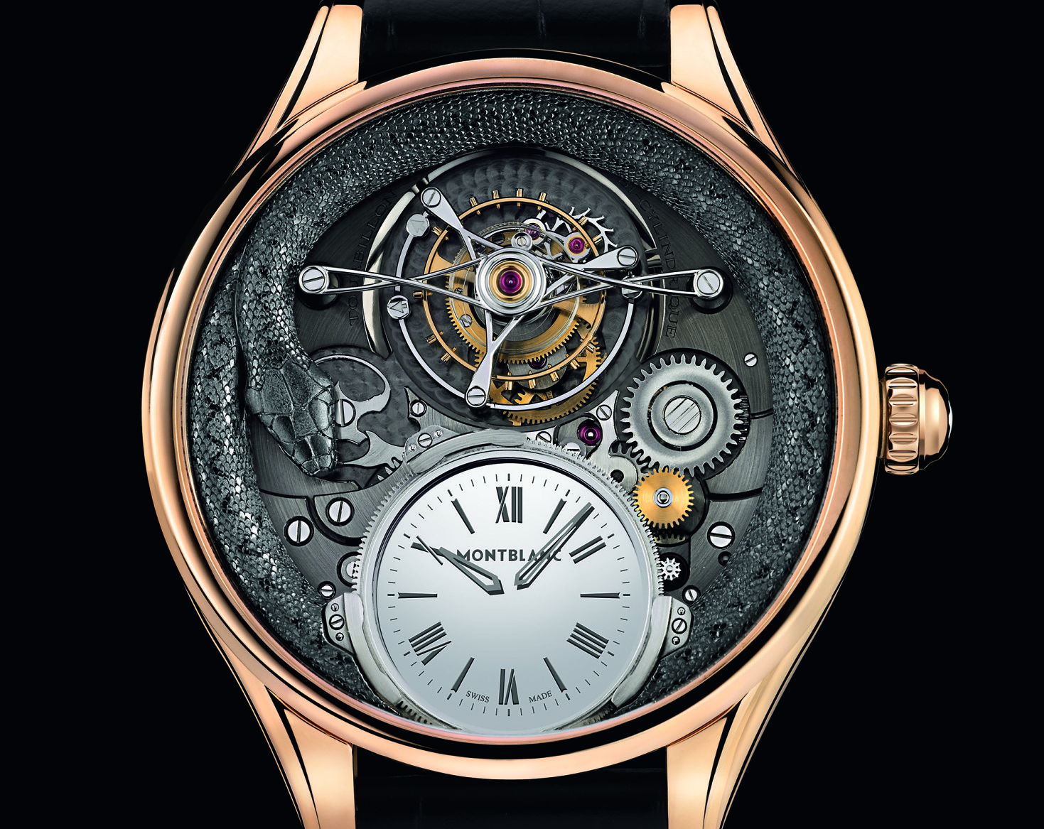 Montblanc tourbillon best sale