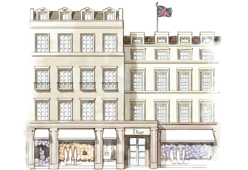 The House Of Dior New Bond Street Store, British Vogue