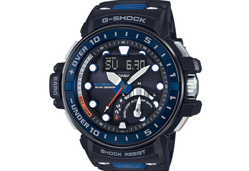 Casio builds in water depth sensor to latest rugged G Shock