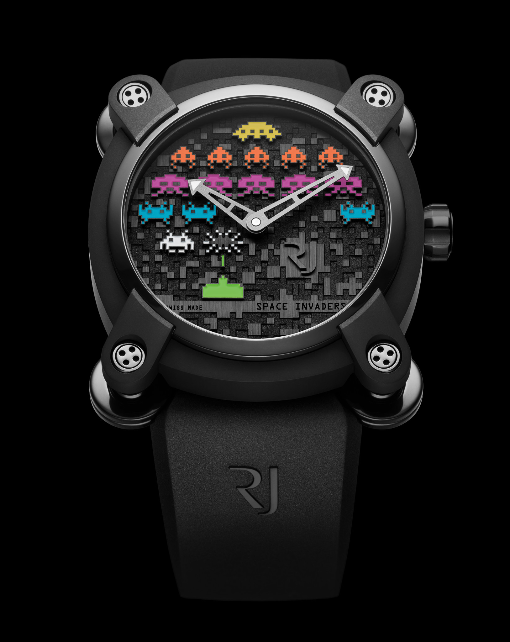 INVADERS Pair Black Analog Watch - For Couple - Buy INVADERS Pair Black  Analog Watch - For Couple INV-MNRO-PAIR-BLK Online at Best Prices in India  | Flipkart.com