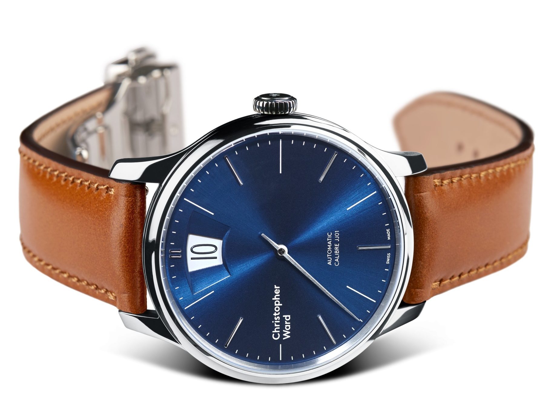 Christopher Ward offers a jumping hour complication in a C1 Grand Malvern