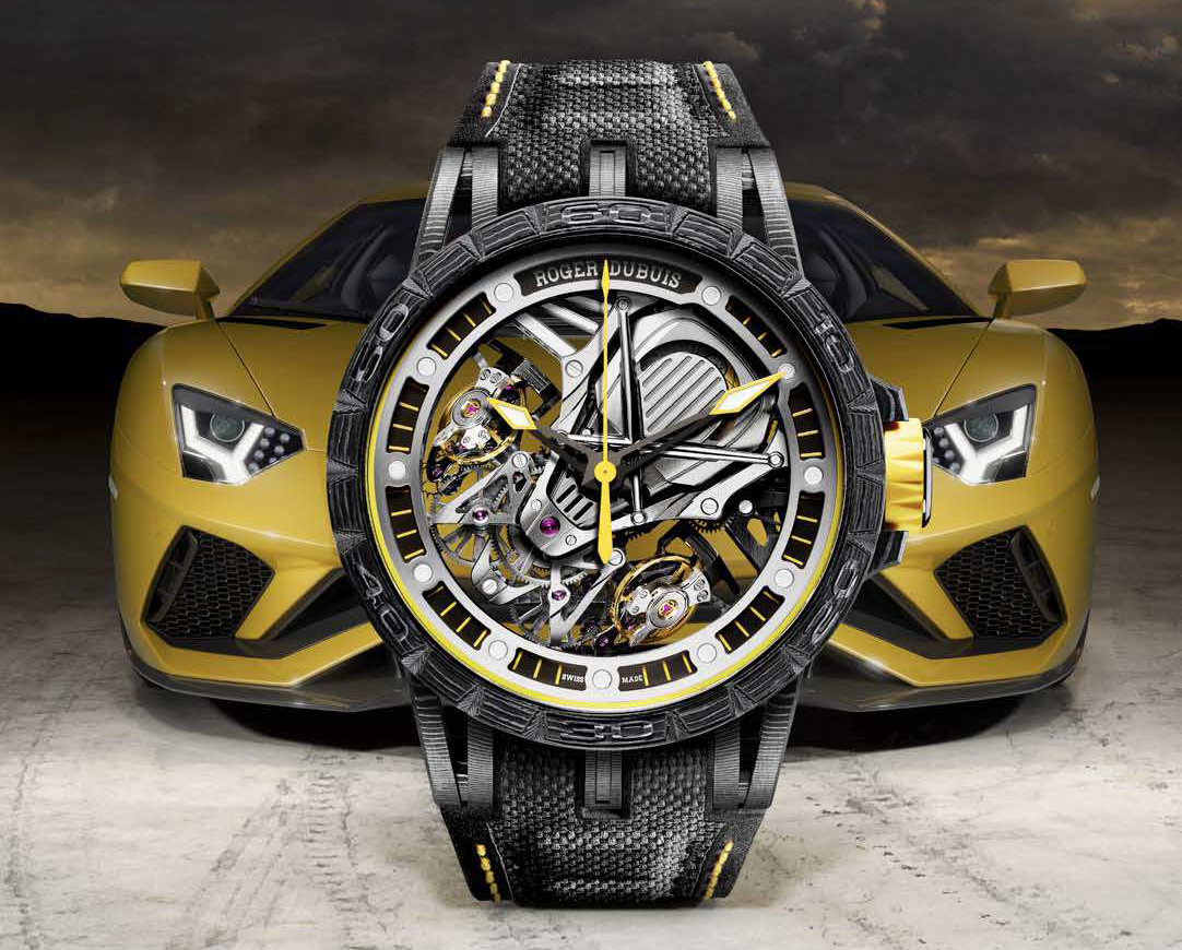 Roger Dubuis races into partnership with Lamborghini Squadra Corsa