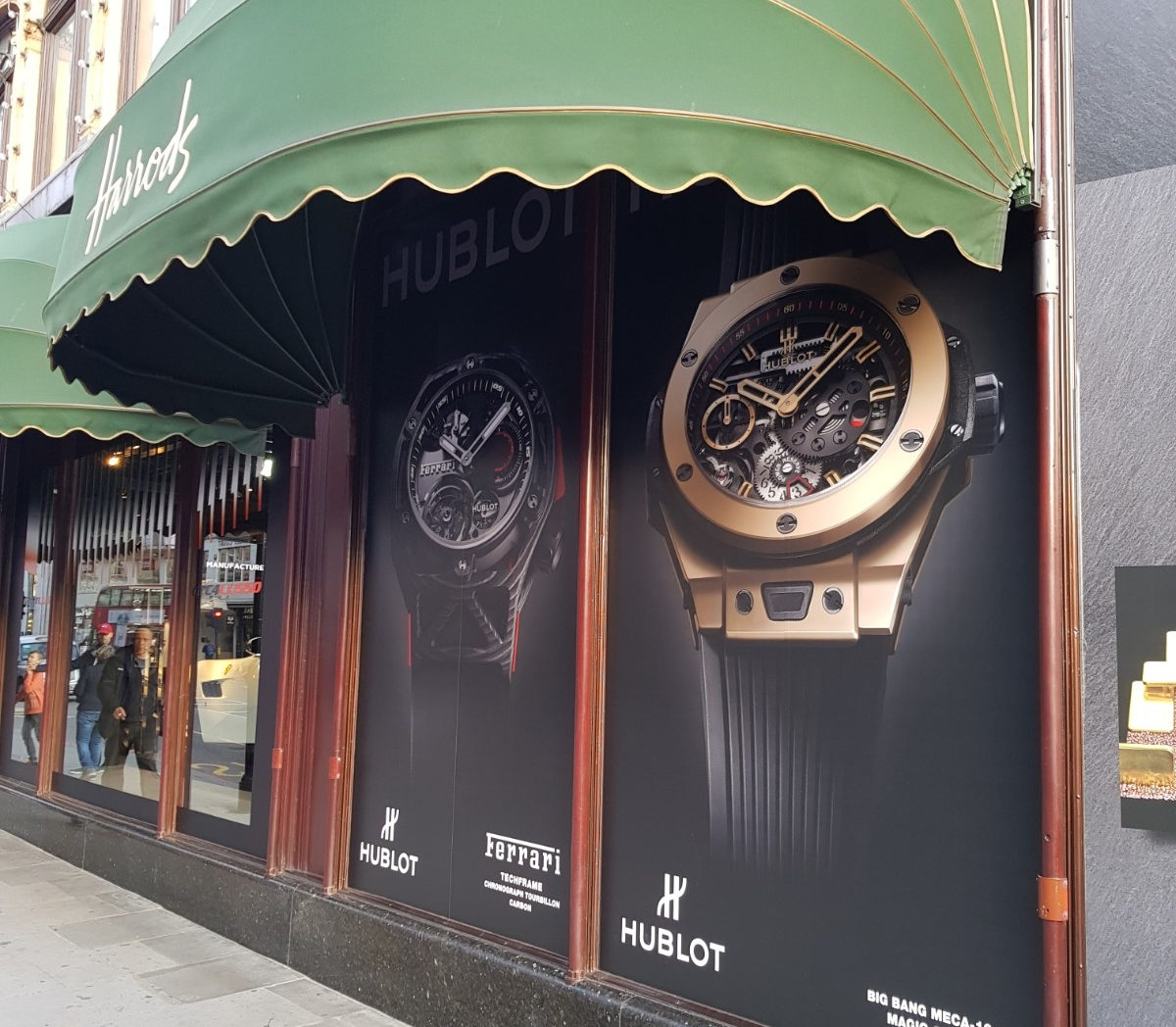 Hublot harrods hotsell