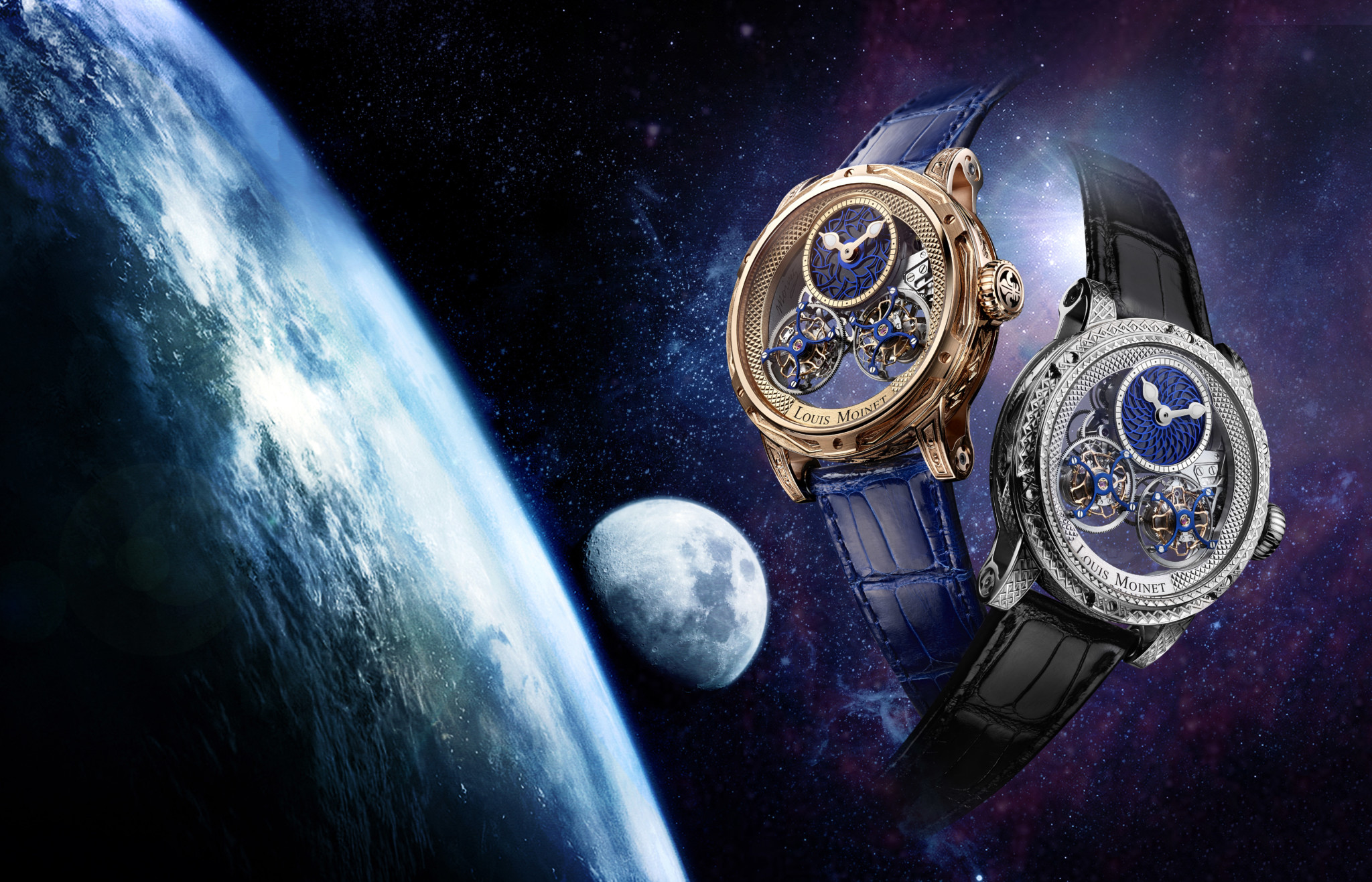 Blue Moon - 12-piece limited edition by Louis Moinet