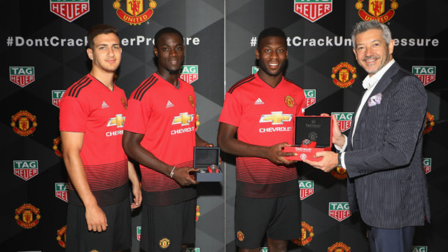 Manchester United squad unveils 2018 19 special edition watches