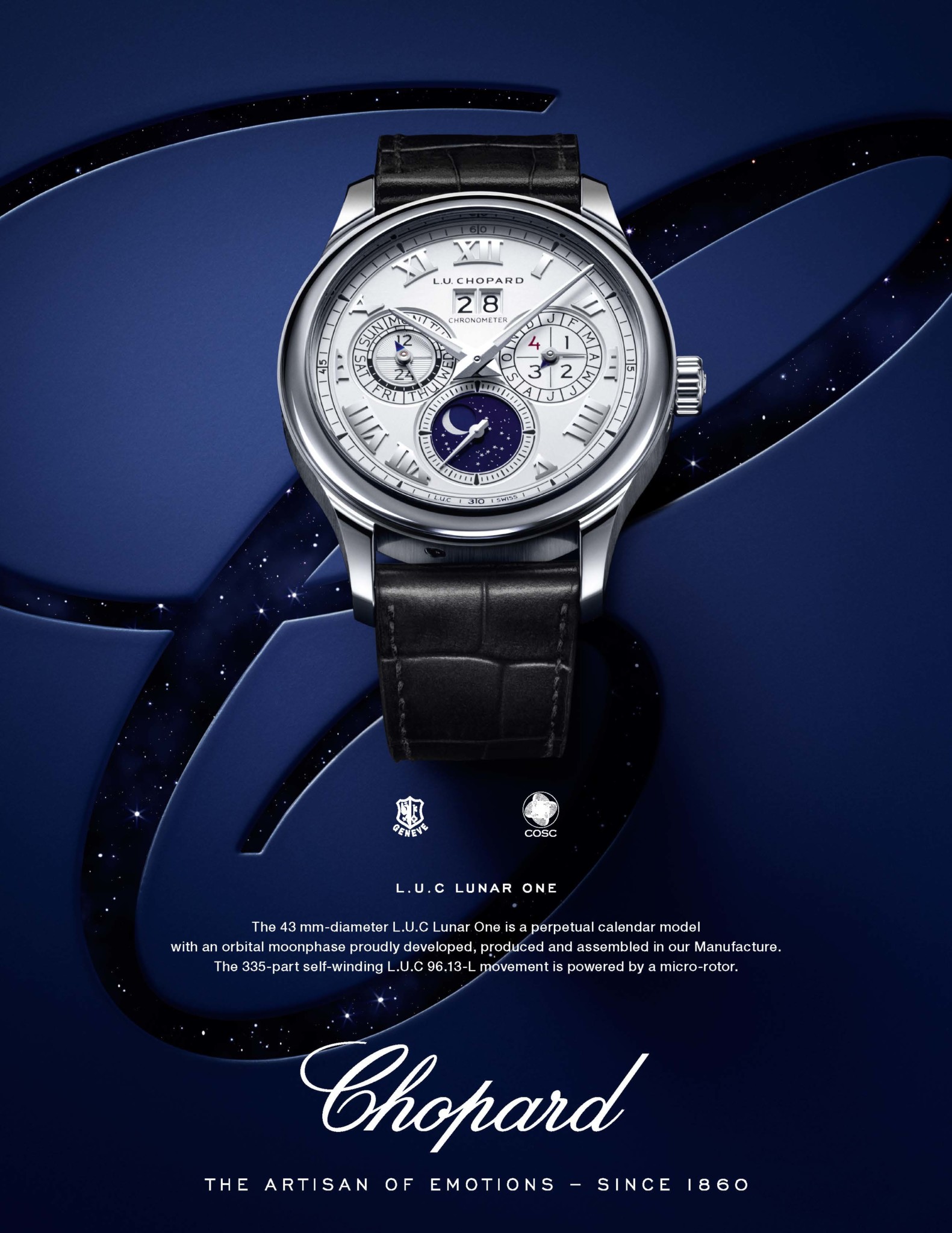 Chopard unveils fresh tagline reminding customers of its 158 year