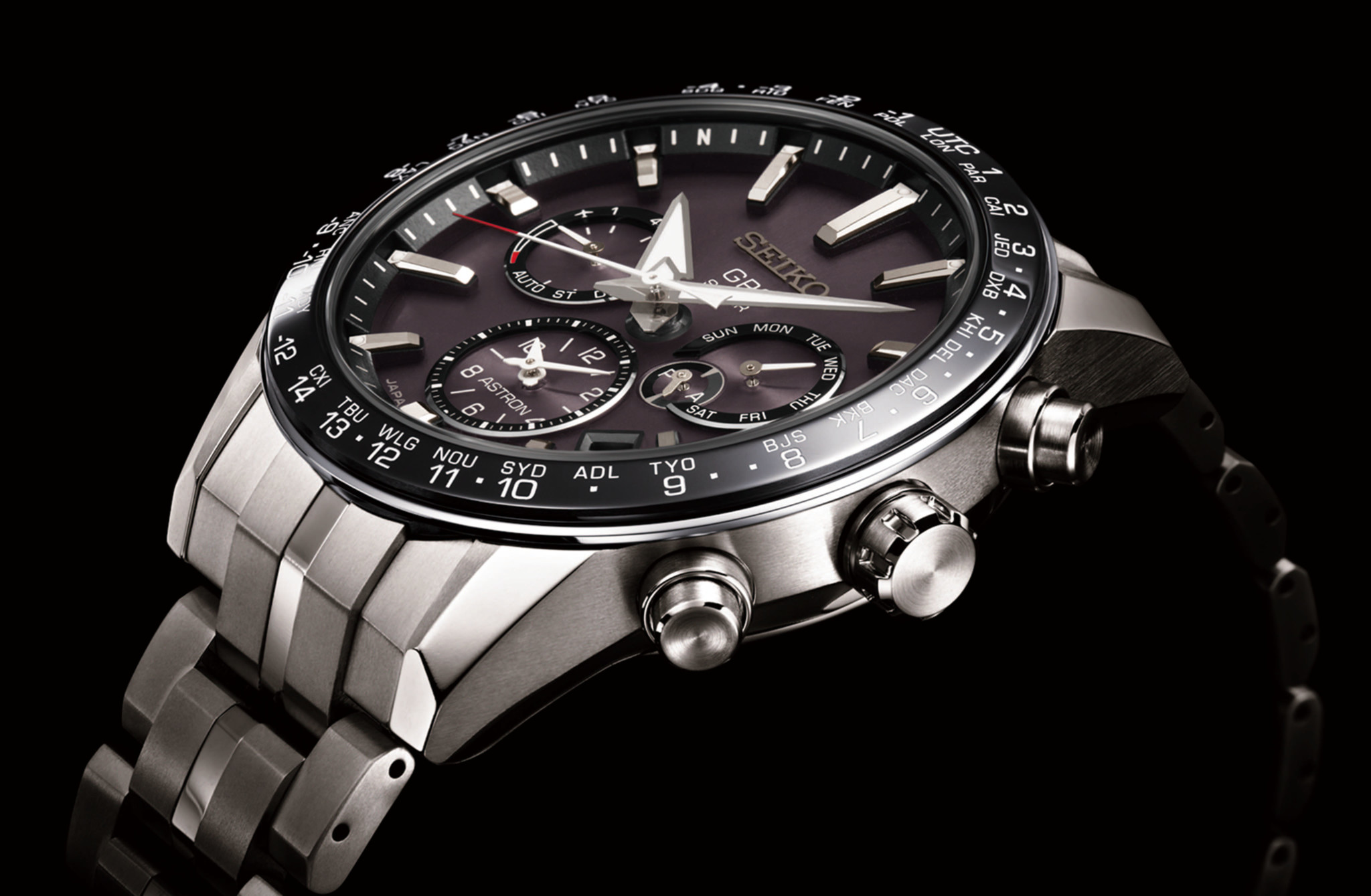 Seiko produces slimmest collection Astron GPS Solar watches