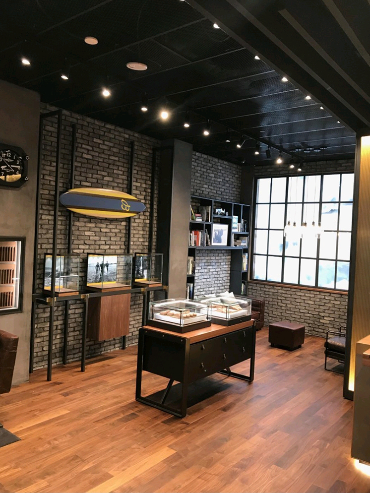 First pictures emerge of Breitling s latest showroom opening at