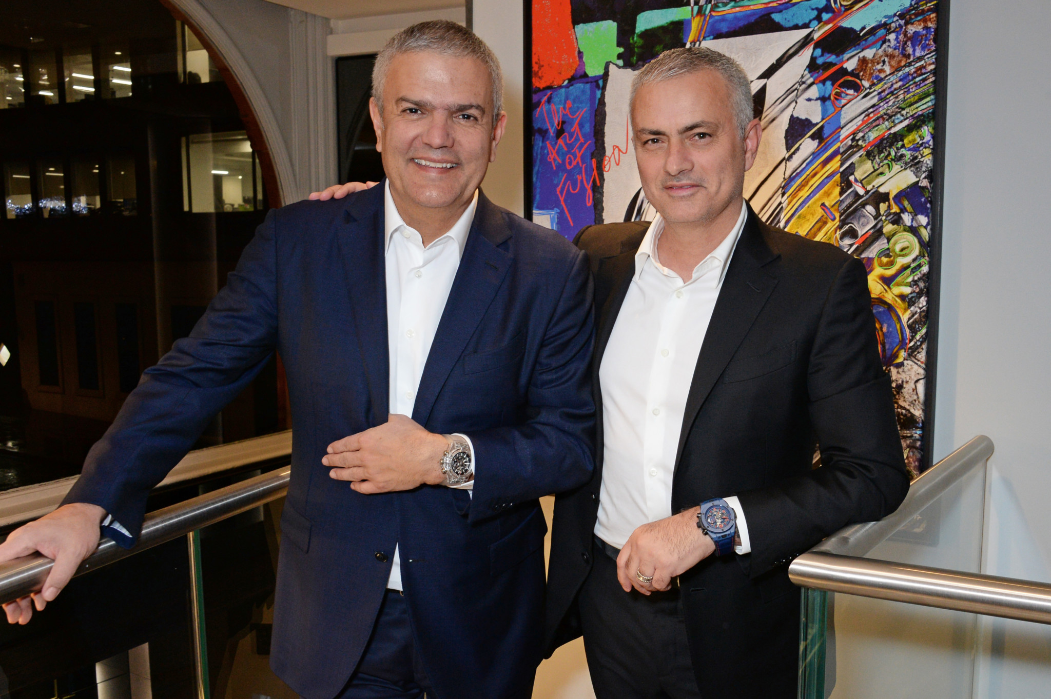 Manchester United s Jose Mourinho puts his Special One moniker on limited edition Hublot