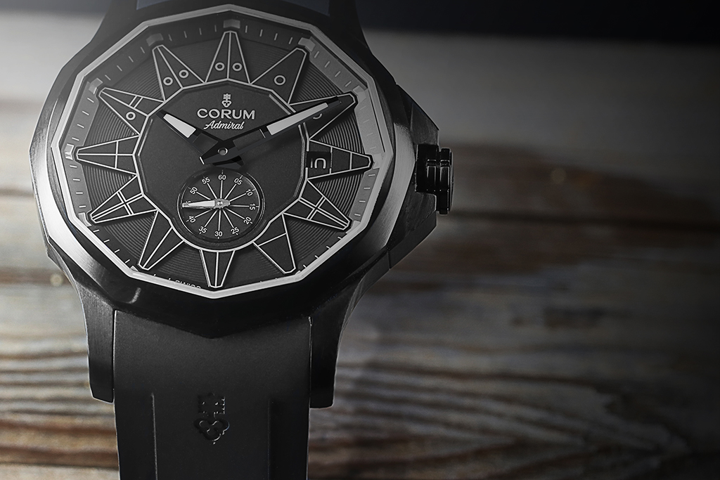 Corum gives its Admiral 42 a dark twist