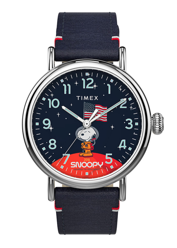 Snoopy appears on Timex moon watch collection to celebrate 1969 Apollo ...