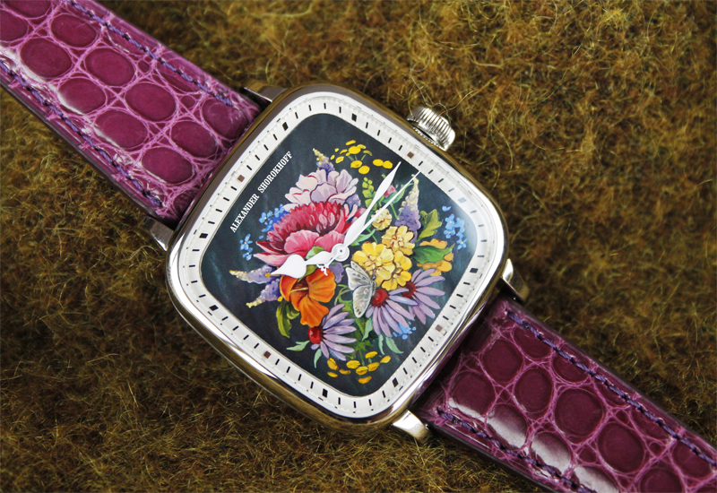 Alexander Shorokhoff unveils new handpainted watches in popular Kandy range