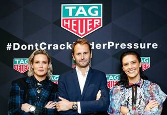 TAG Heuer strikes up partnership with USWNT players Krieger and Harris