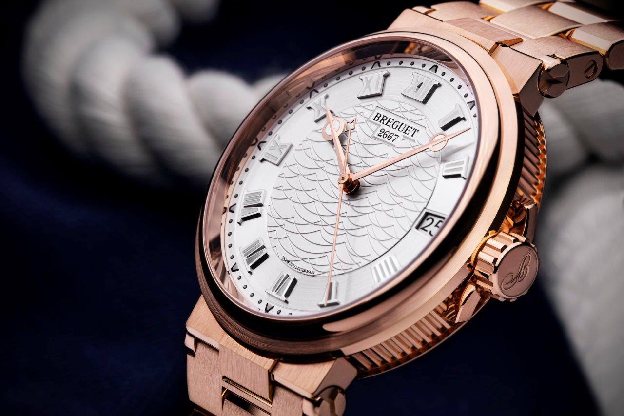 Breguet makes titanium white gold and rose gold versions of its