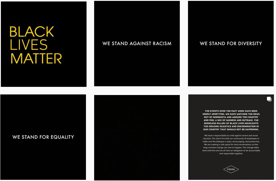 Watch industry stands against racism with support for blackouttuesday