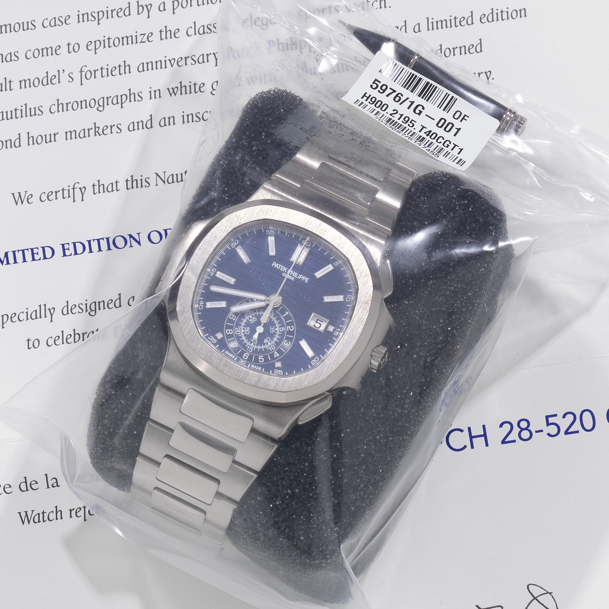 Sold at Auction: Patek Philippe Nautilus 5740/1G-001