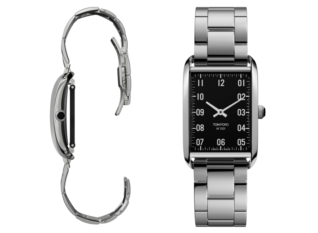 Tom Ford Timepieces develops line of quick release steel bracelets