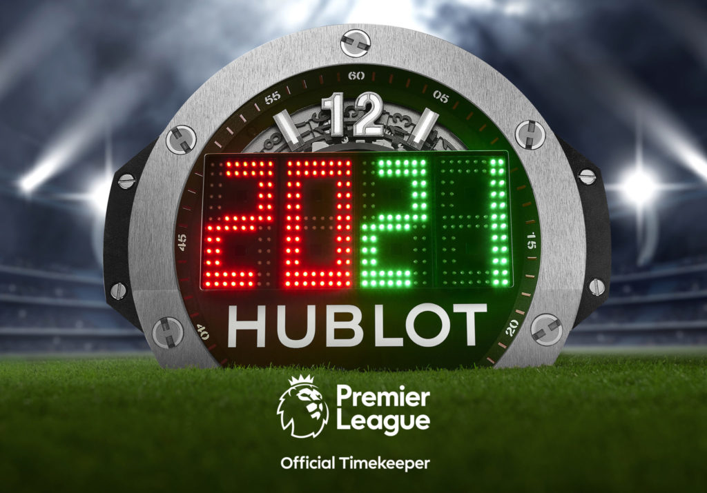 Hublot adds English Premier League to its trophy cabinet of soccer