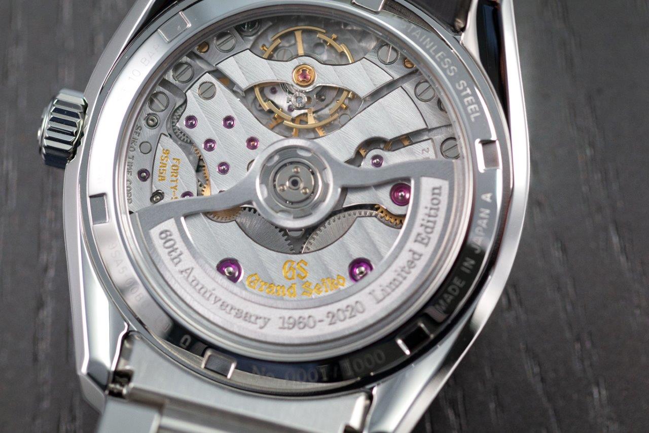 Grand Seiko ends 60th anniversary year with steel SLGH003 using its lauded  9SA5 movement