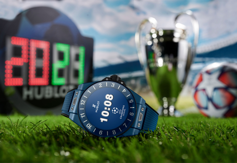 Hublot celebrates Champions League draw with new Big Bang e