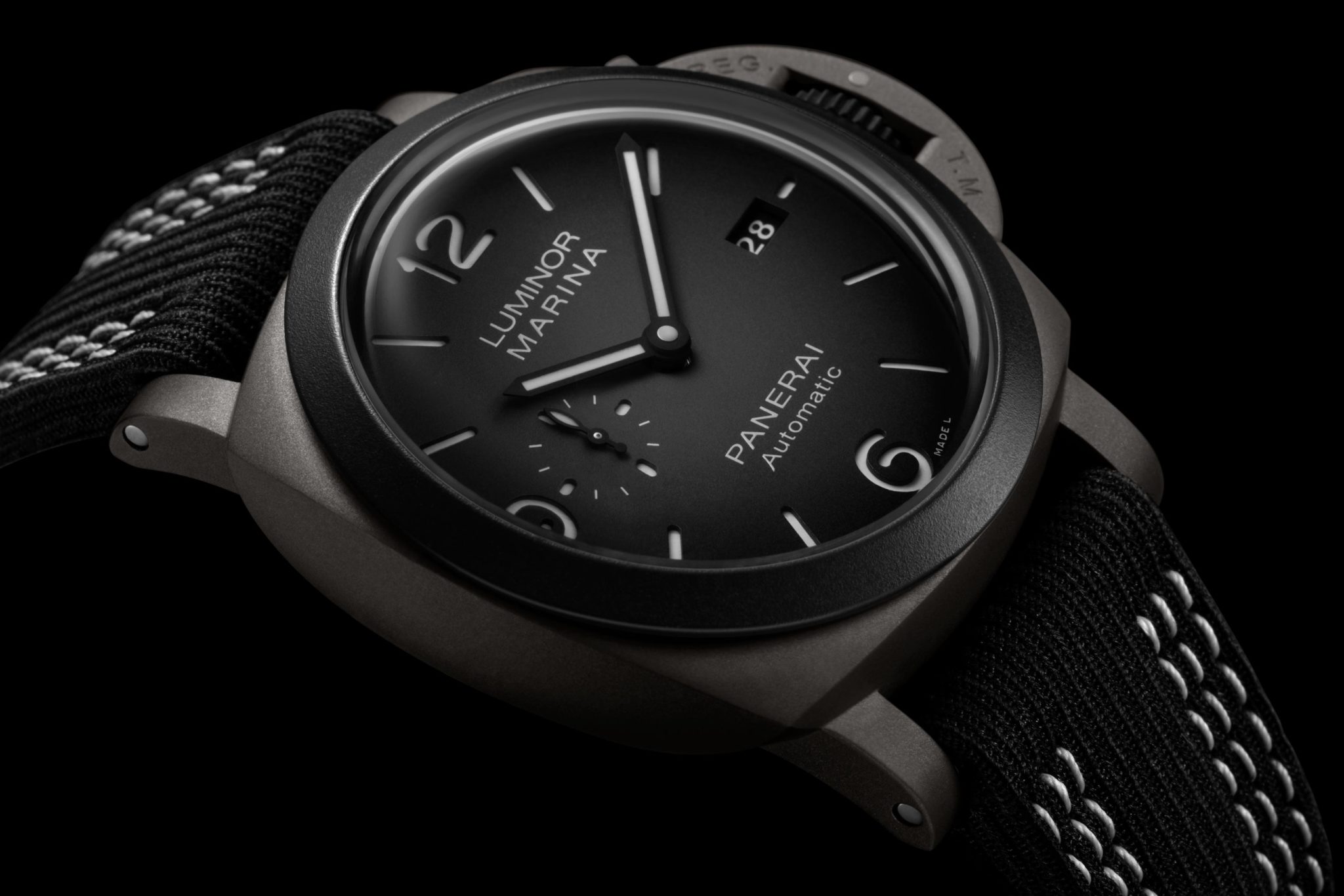 French free diver Guillaume N ry puts his name to Panerai Luminor