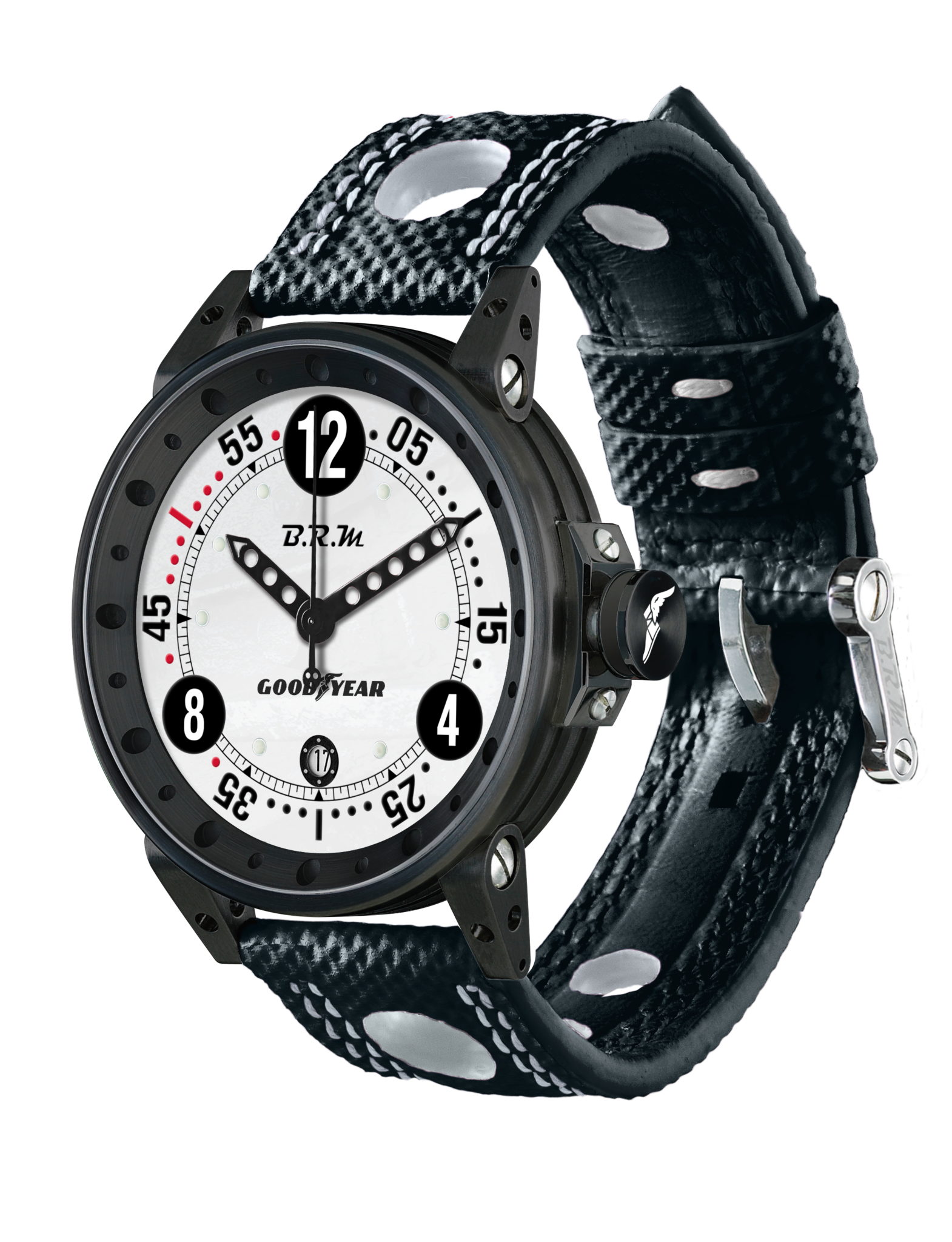Buy B.R.M. Watches V14-44 Red Hands D Online at desertcartINDIA