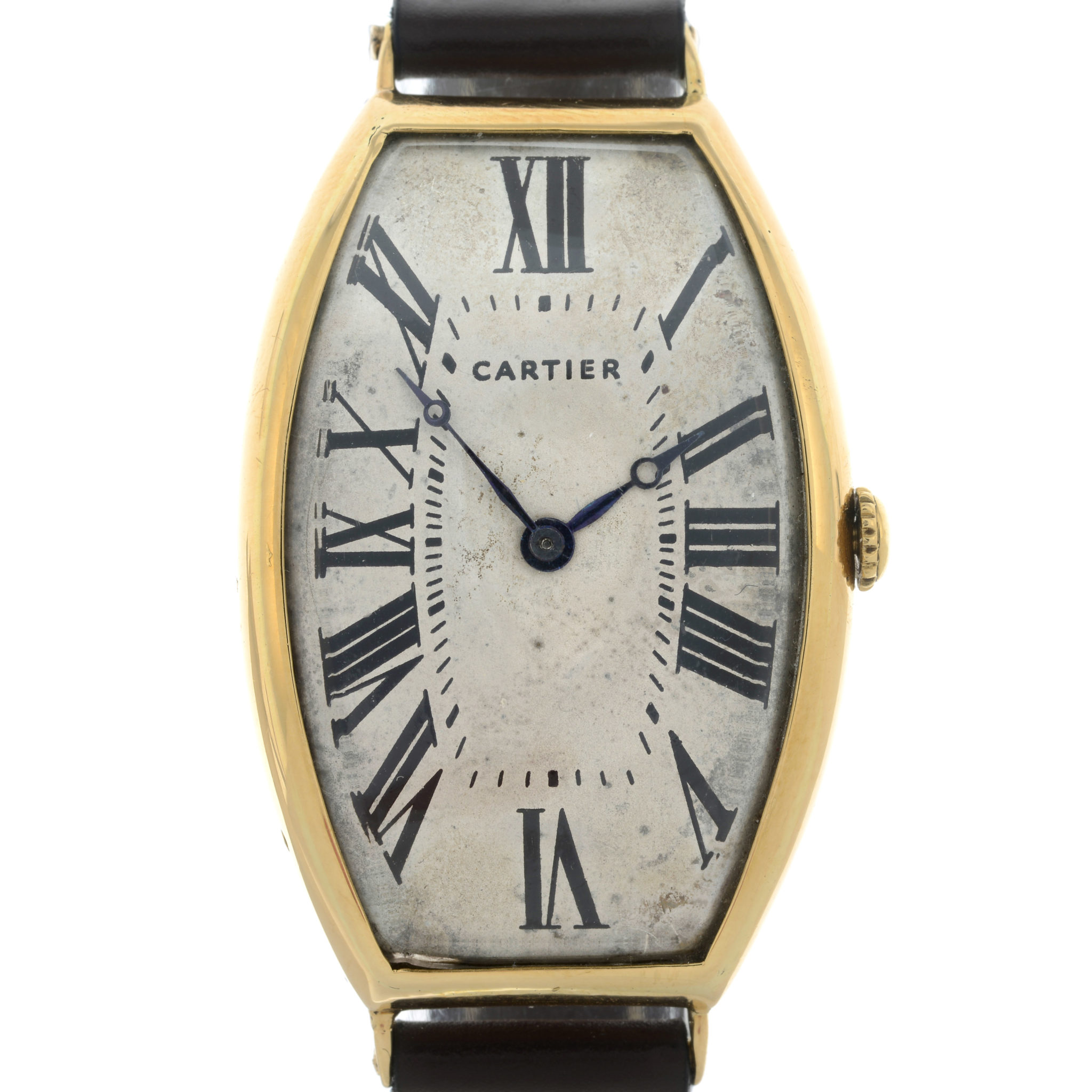 Bidding frenzy for World War I Cartier Tonneau sees it sell for