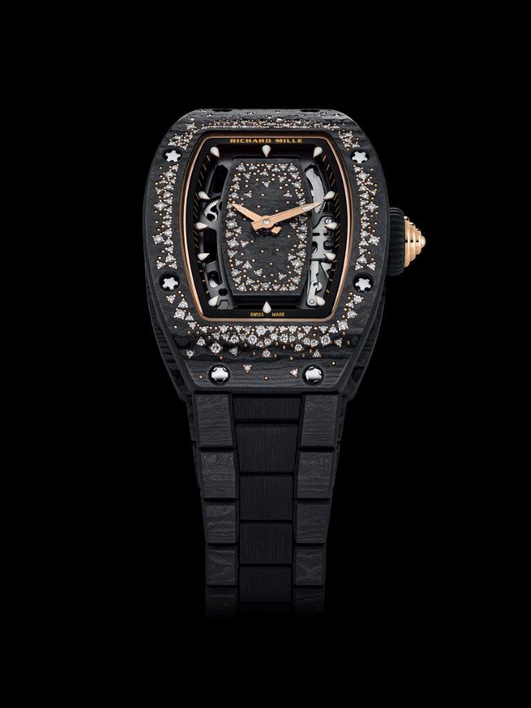 Gold carbon and diamonds combine for striking Richard Mille