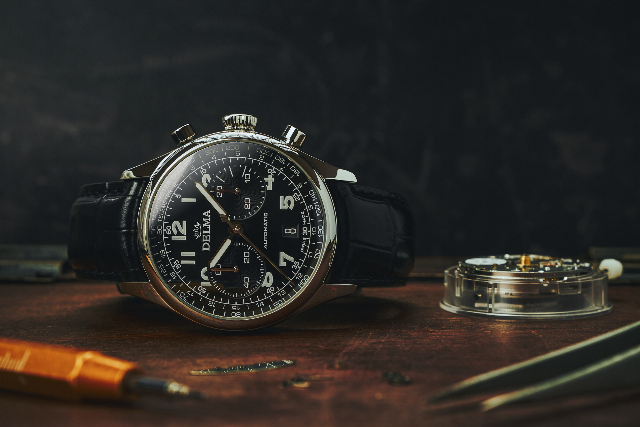 Delma pays homage to its first chronograph 75 years on with classic tribute