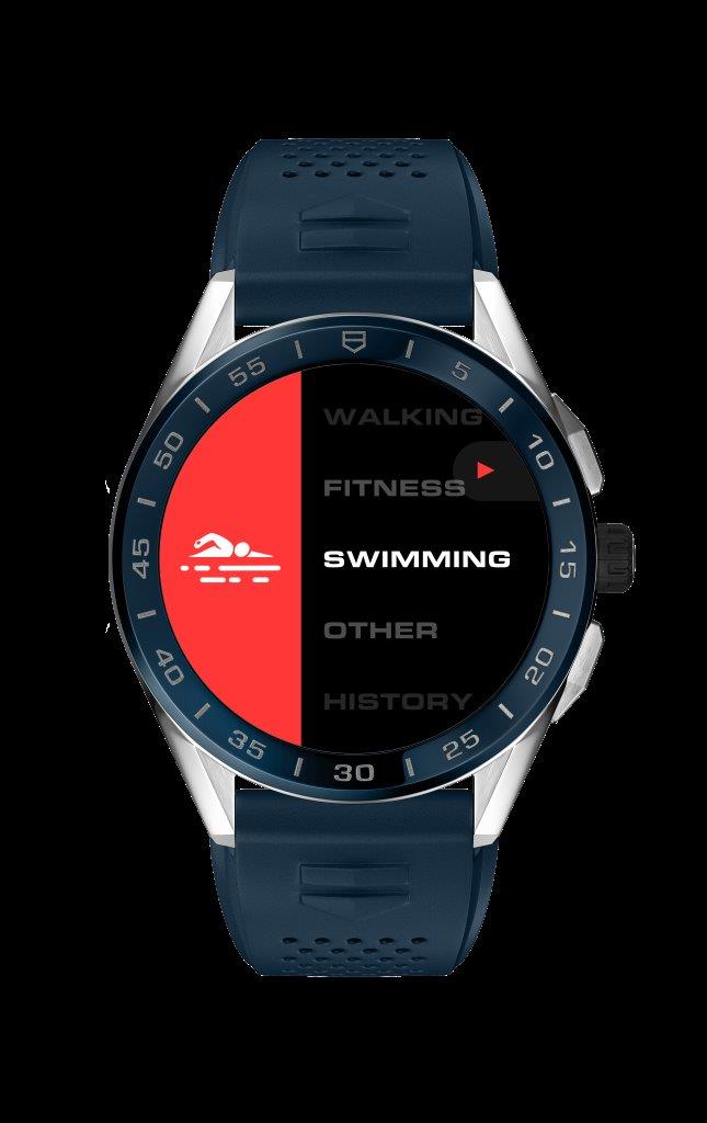 TAG Heuer Connected smartwatch dives into swimmers market