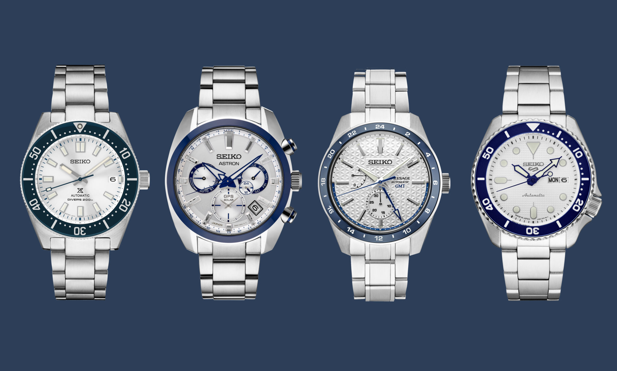 Fresh faces for the summer of Seiko's 140th anniversary year