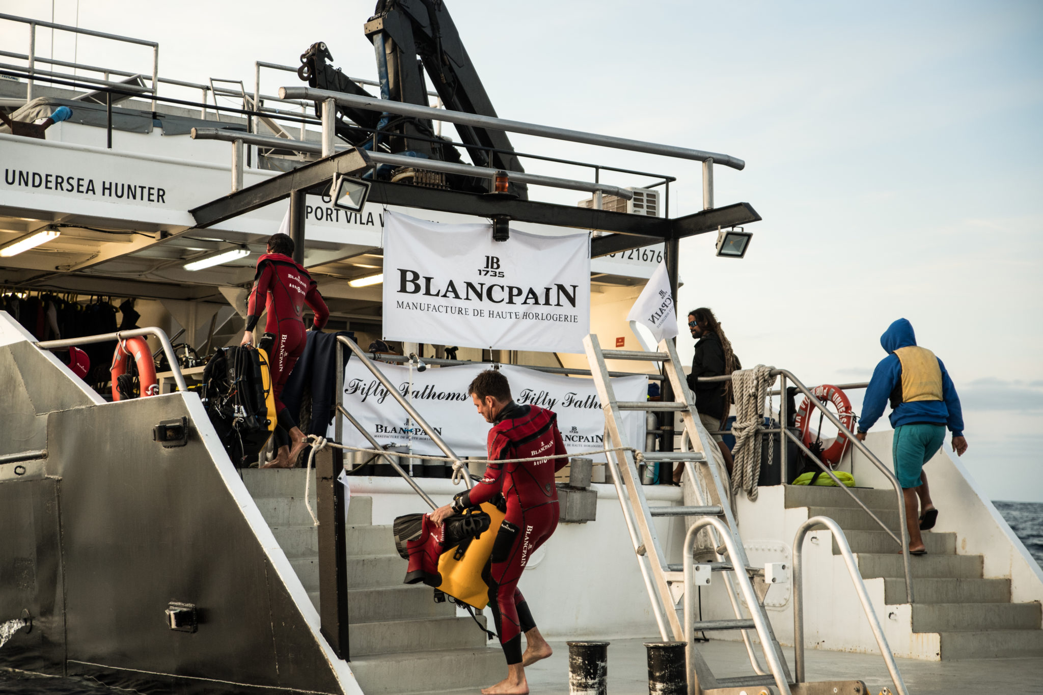 Blancpain sets sail with Oceanea to explore marine life in the