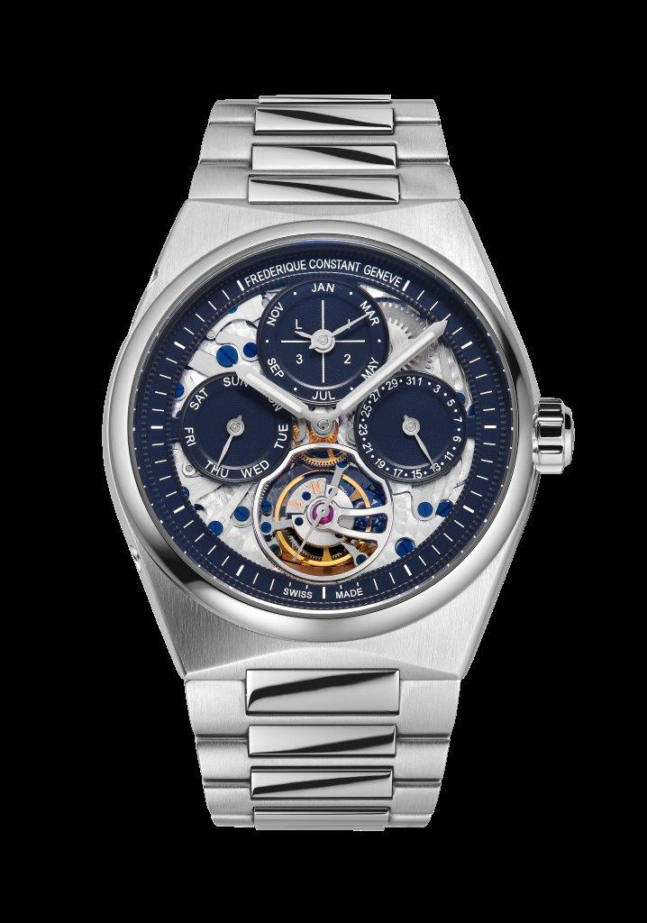 Frederique Constant creates perpetual calendar watch with tourbillon ...