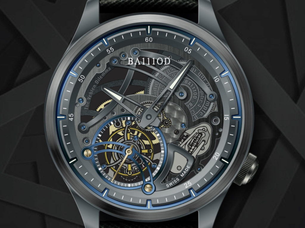 BA111OD creates CHF 4 000 Swiss made tourbillon watch