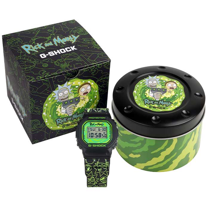 DW-5600RM21-1 Casio shops G Shock X Rick and Morty Collaboration Limited