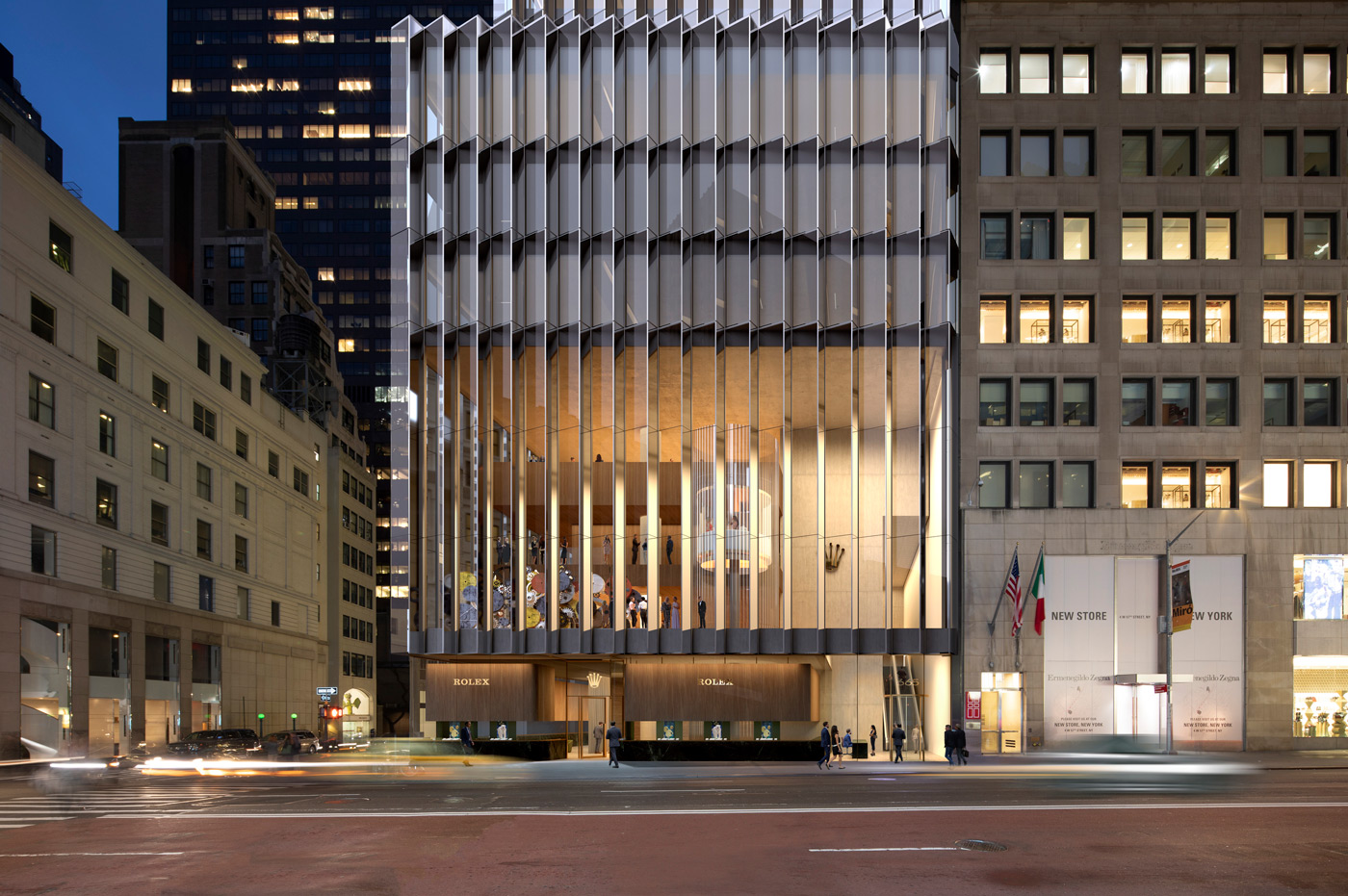 Rolex Manhattan headquarters reaches for the sky