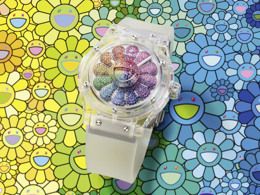 HUBLOT × MURAKAMI TAKASHI レインボーフラワー　ライト Hublot MP-15 Takashi Murakami Tourbillon Sapphire Rainbow