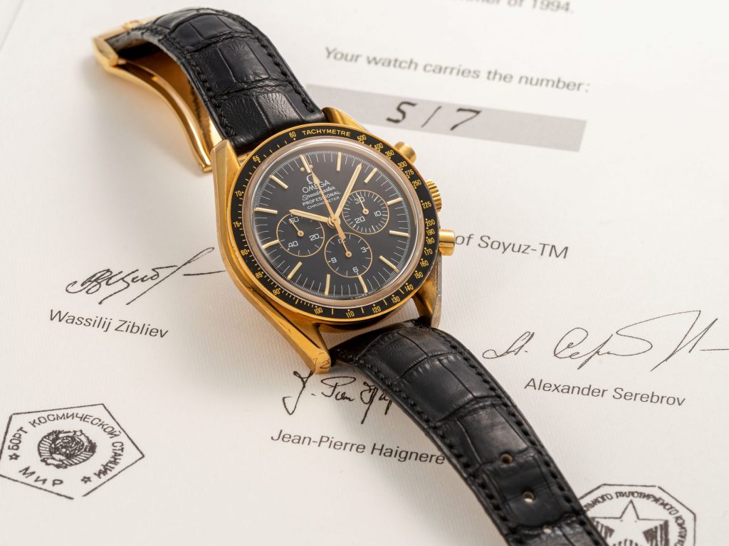 Omega speedmaster outlet gold