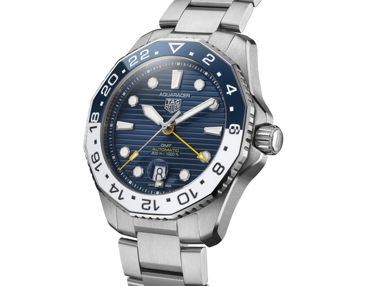 TAG Heuer adds GMT feature to its go anywhere Aquaracer