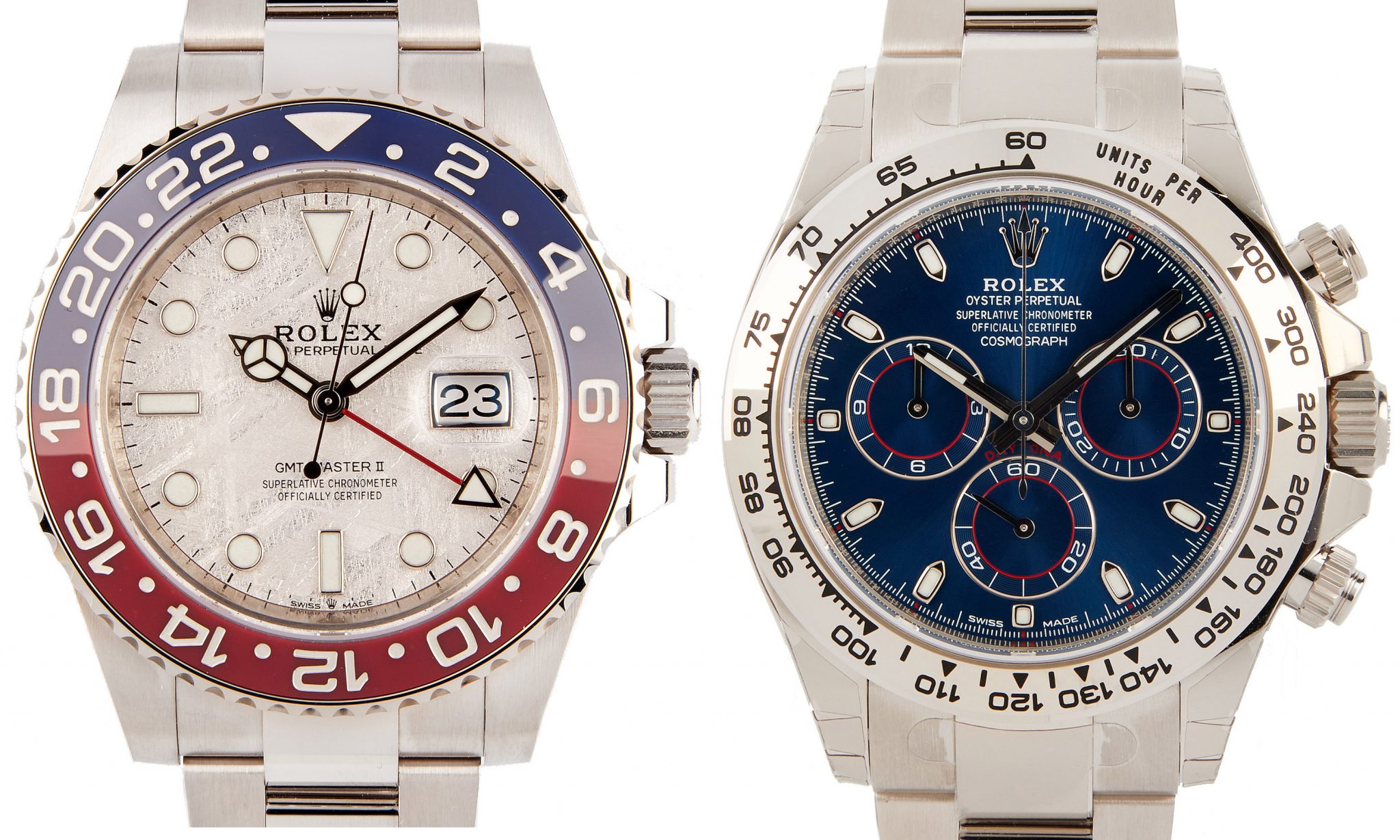 White gold is the steel for Rolex watch collectors