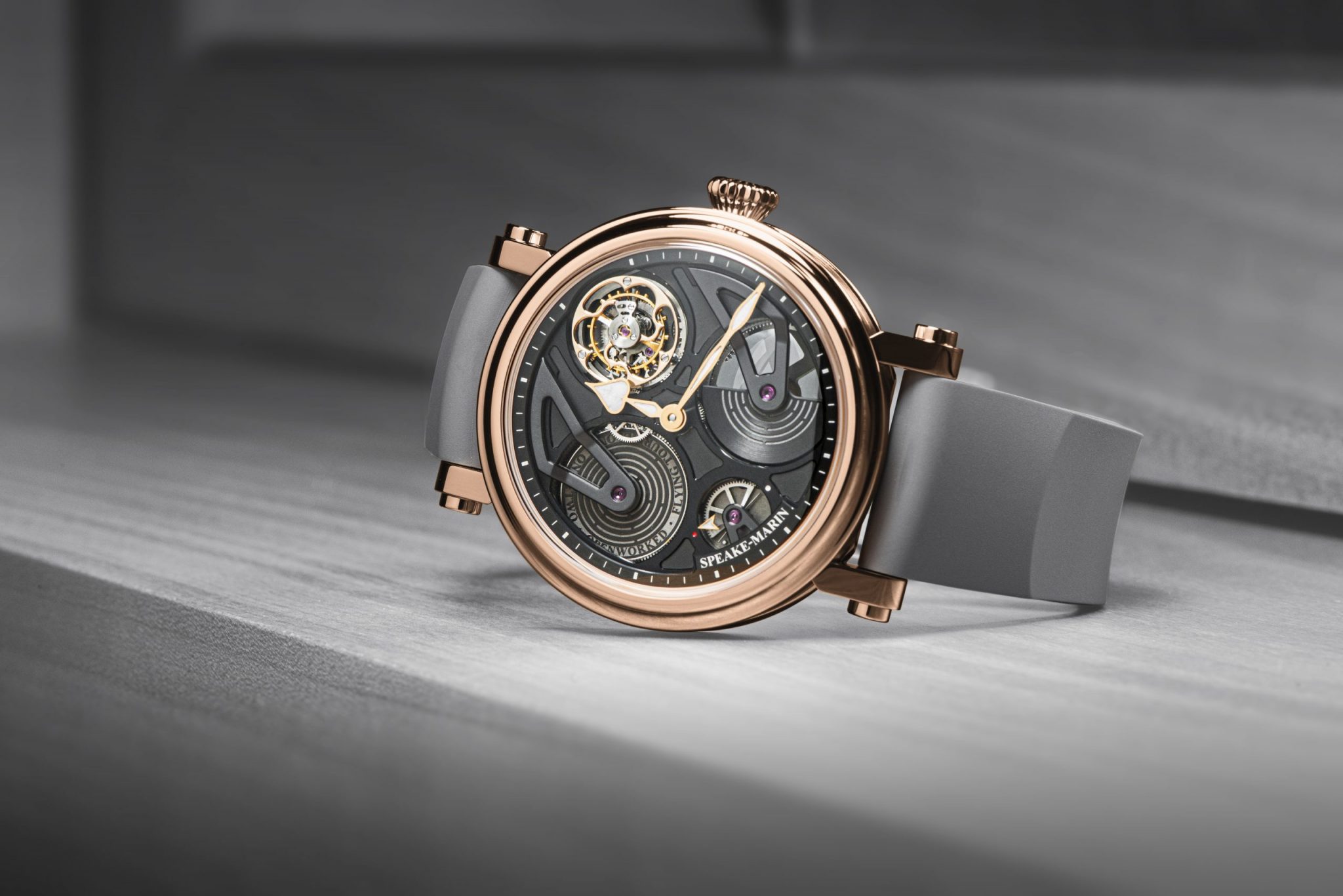 Speake Marin extends Openworked Tourbillon family with black DLC