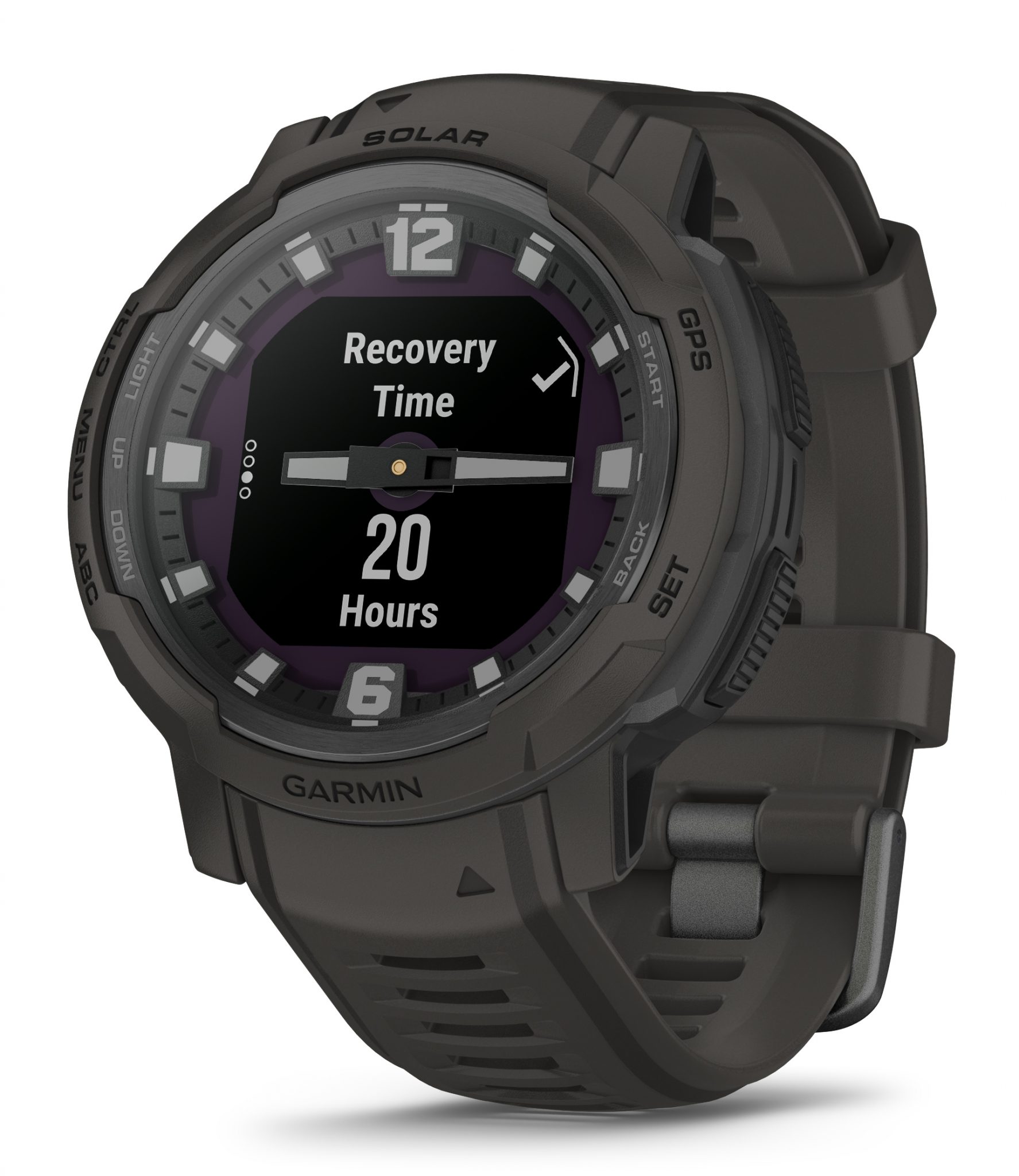 Garmin Instinct Crossover Solar - Tactical Edition, Rugged Hybrid  Smartwatch with Solar, Tactical-Specific Features, Analog Hands and Digital  Display, Black 