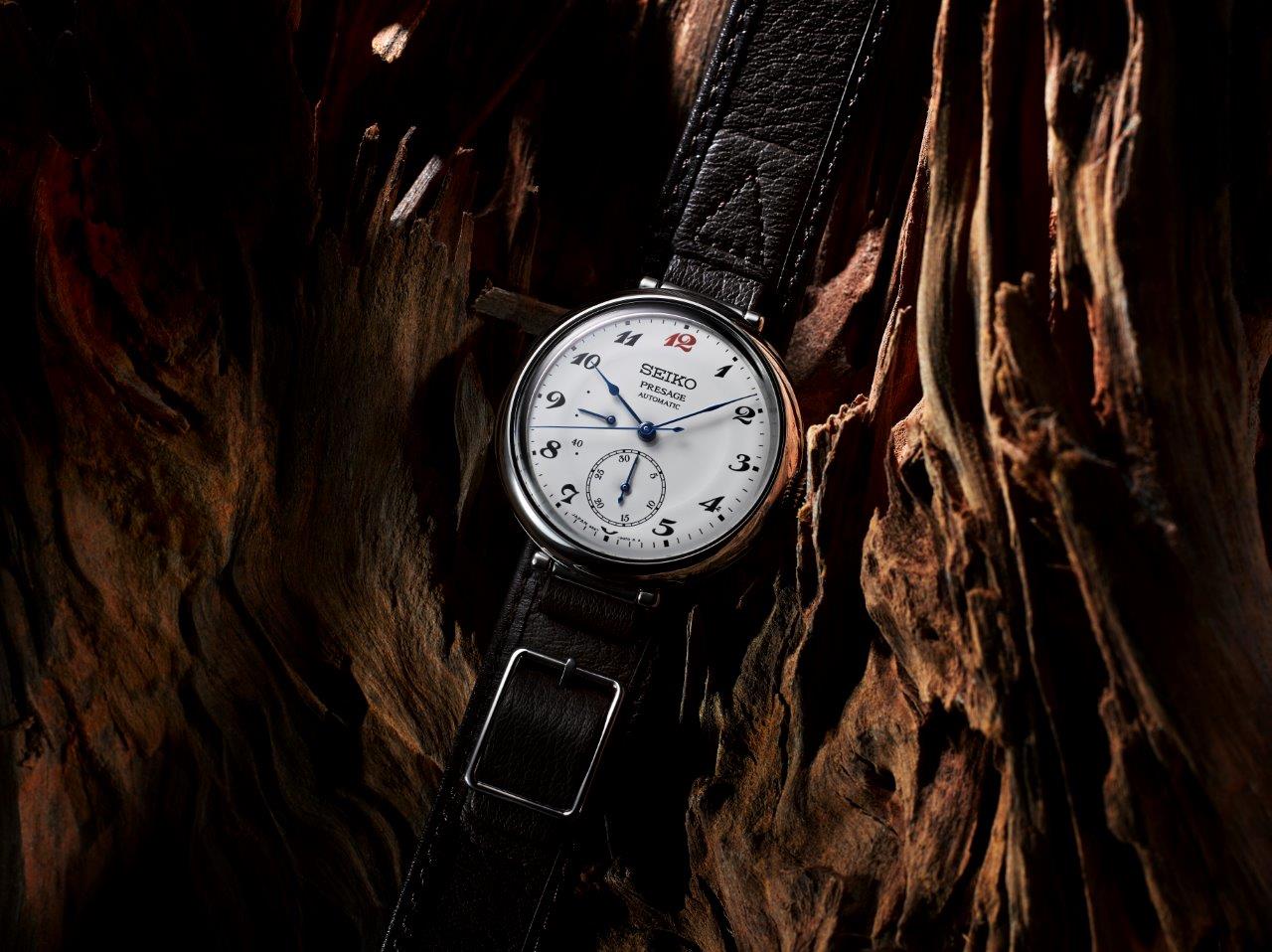 visuel Elemental Shah Seiko reissues its very first wristwatch 110 years after the original