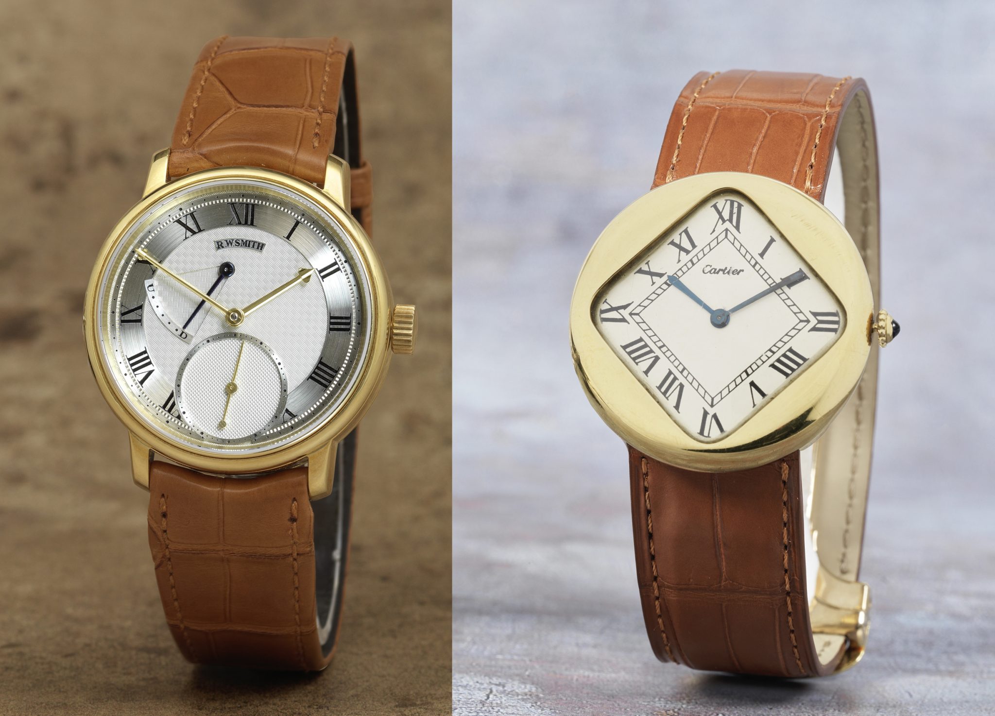 Roger Smith Series 2 and Cartier Pebble star at Bonhams London