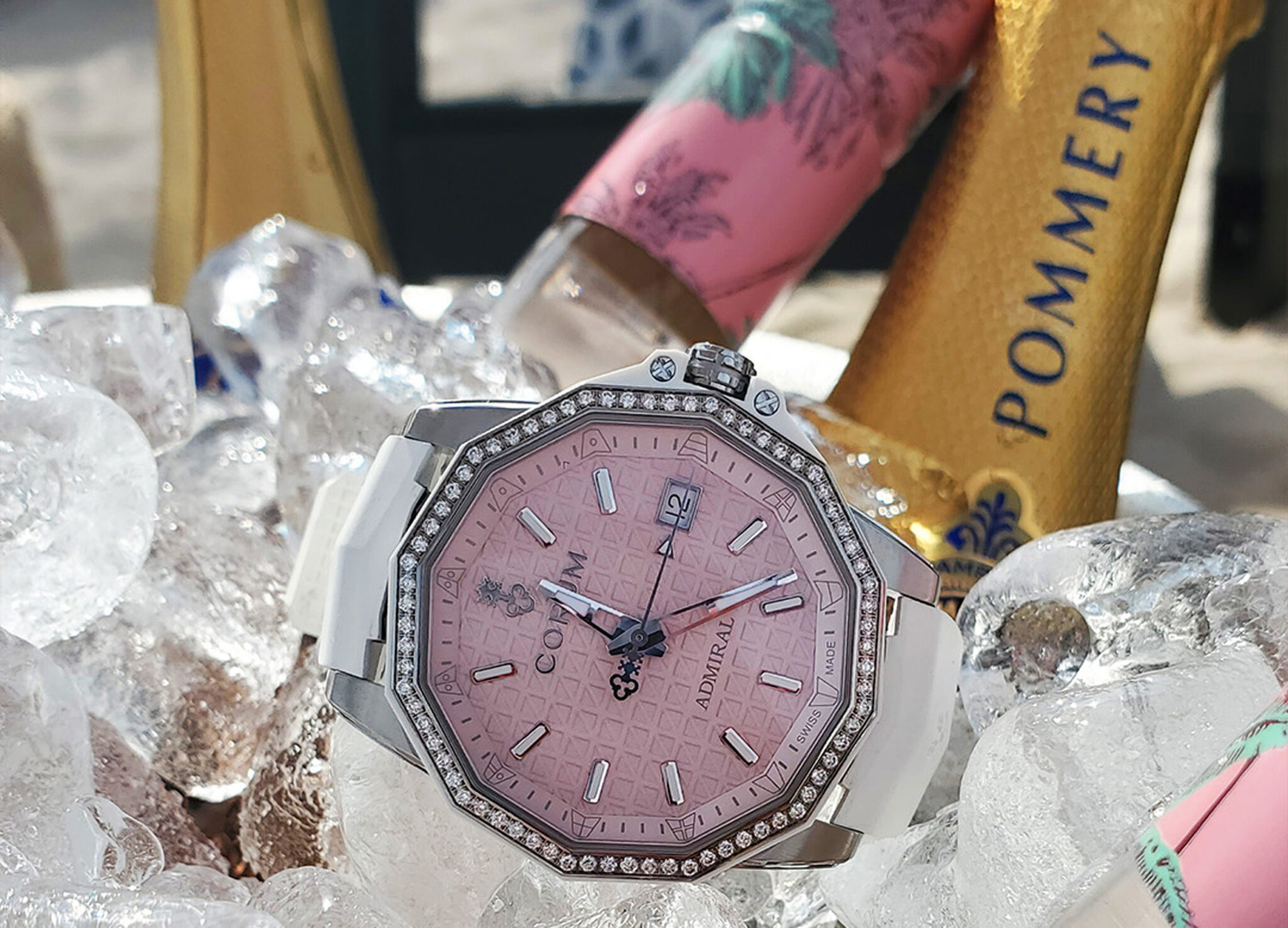 Corum in the pink at Florida s Seaglass Ros fundraiser