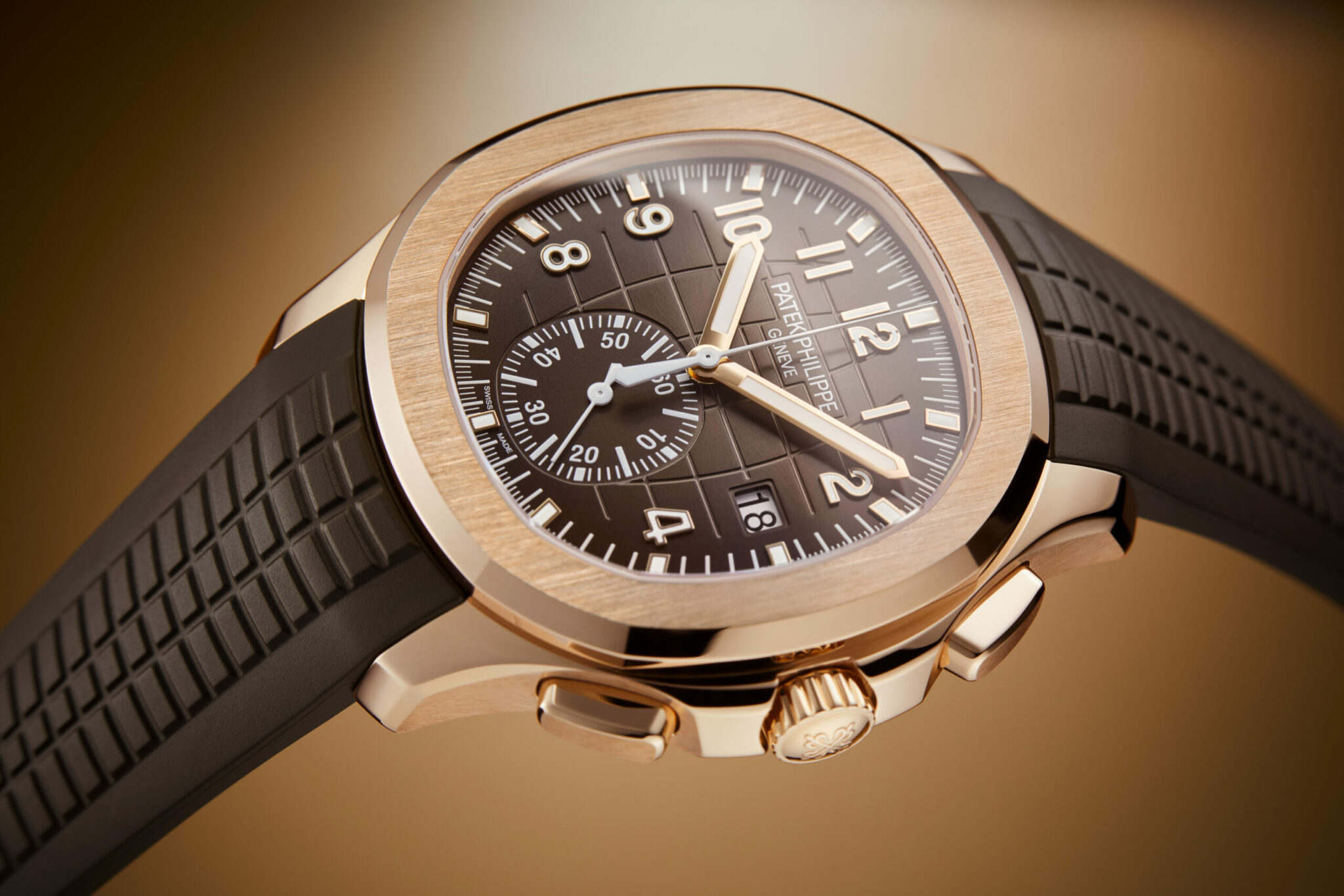 Patek Philippe Aquanaut Black Dial Automatic Men's Chronograph... for  $145,000 for sale from a Trusted Seller on Chrono24